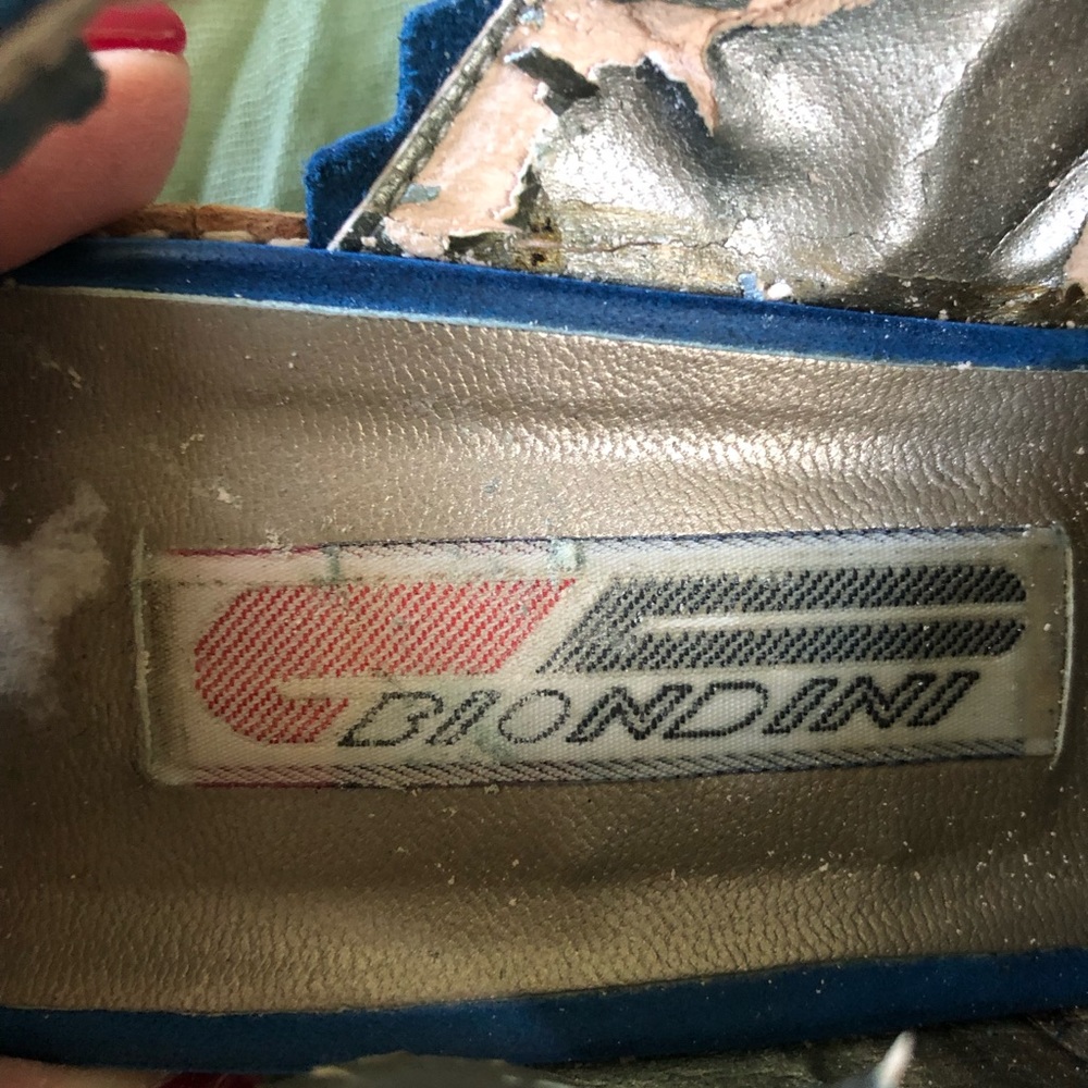 Biondini Vintage Shoes Sz 8 Need Care - Picture 11 of 12